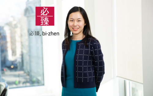 Winnie Bi Zhen Chinese Logo