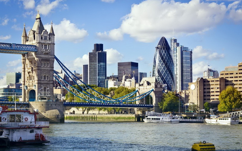 Tower Bridge And City View