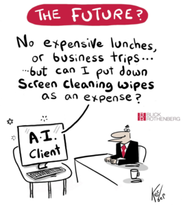 London Tech Week Cartoon