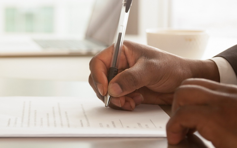 Signing Contract