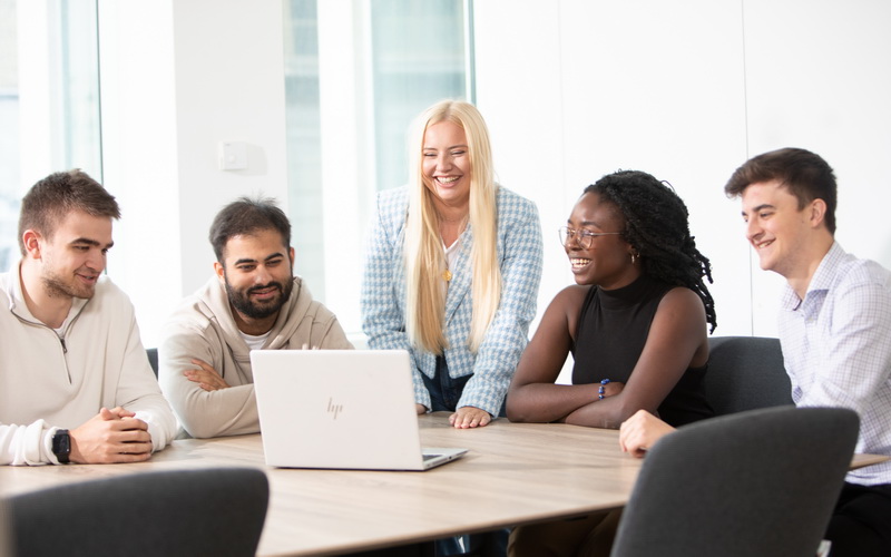 Graduates In Meeting