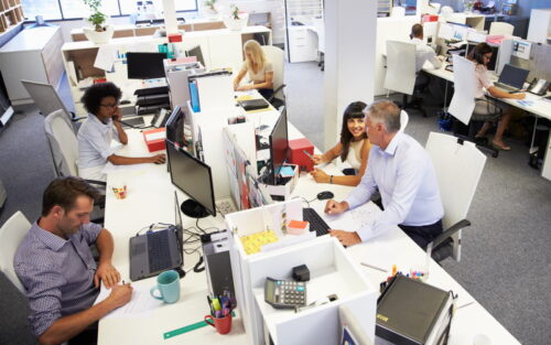 People Working In An Office