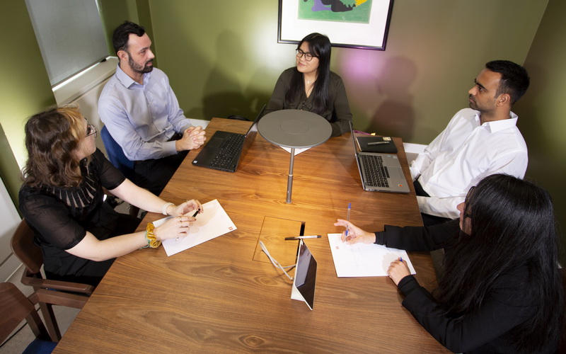 BR Staff In Meeting