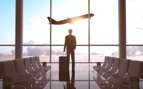Global Travel Business Travel Man Airport 3
