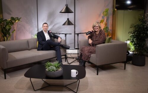 Mark Cunningham and Heather powell