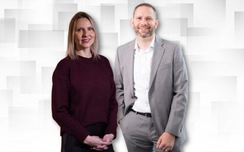 Evelina Panchal and Andy Briggs