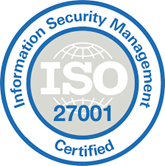 Information security management ISO certified